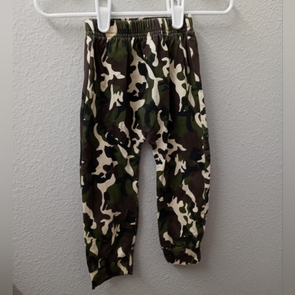 Kids Camouflage Print Pants